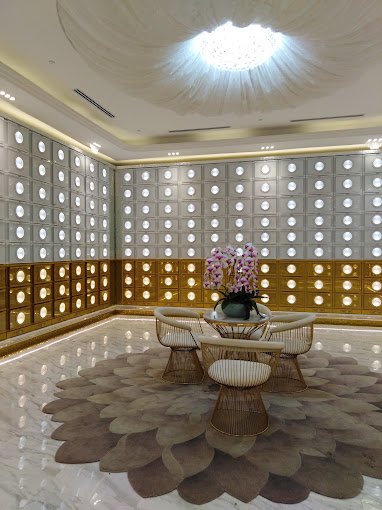 Columbarium reflection lounge at Nirvana Melaka